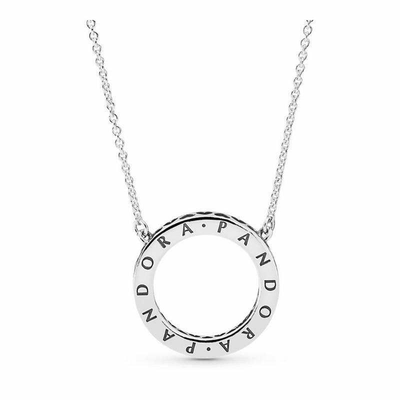 Pandora Circle of Sparkle Necklace Silver Egypt OT9830724